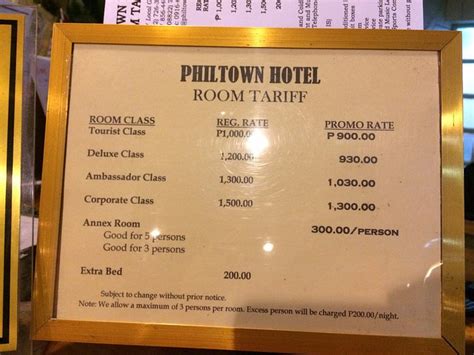 Philtown Hotel, Cagayan de Oro City .
